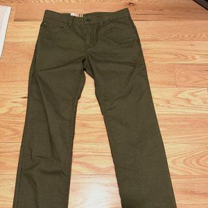 Prana Pants Bridger Jean 32x32 Peat Color Brand New with Tags